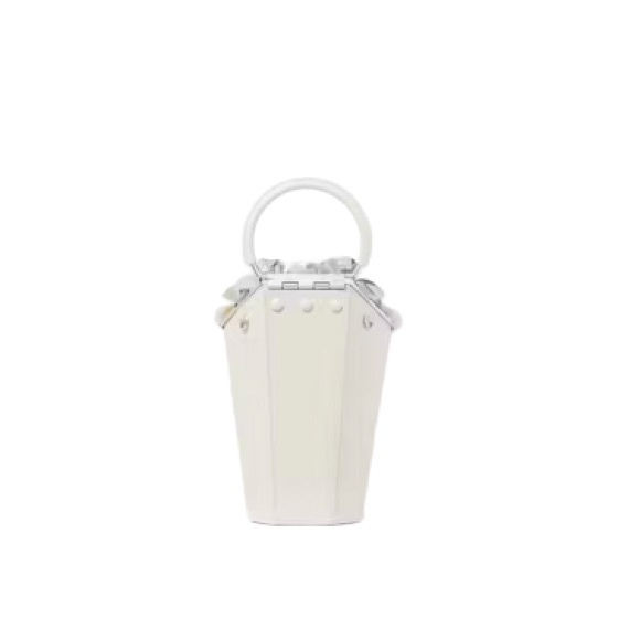 Kate Spade In Bloom Bouquet Embellished 3 D Vase Top Handle Bag - Picture 5 of 7